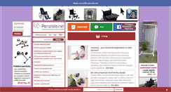 Desktop Screenshot of penzista.net