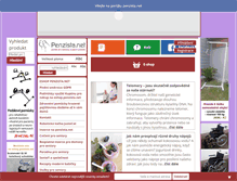 Tablet Screenshot of penzista.net